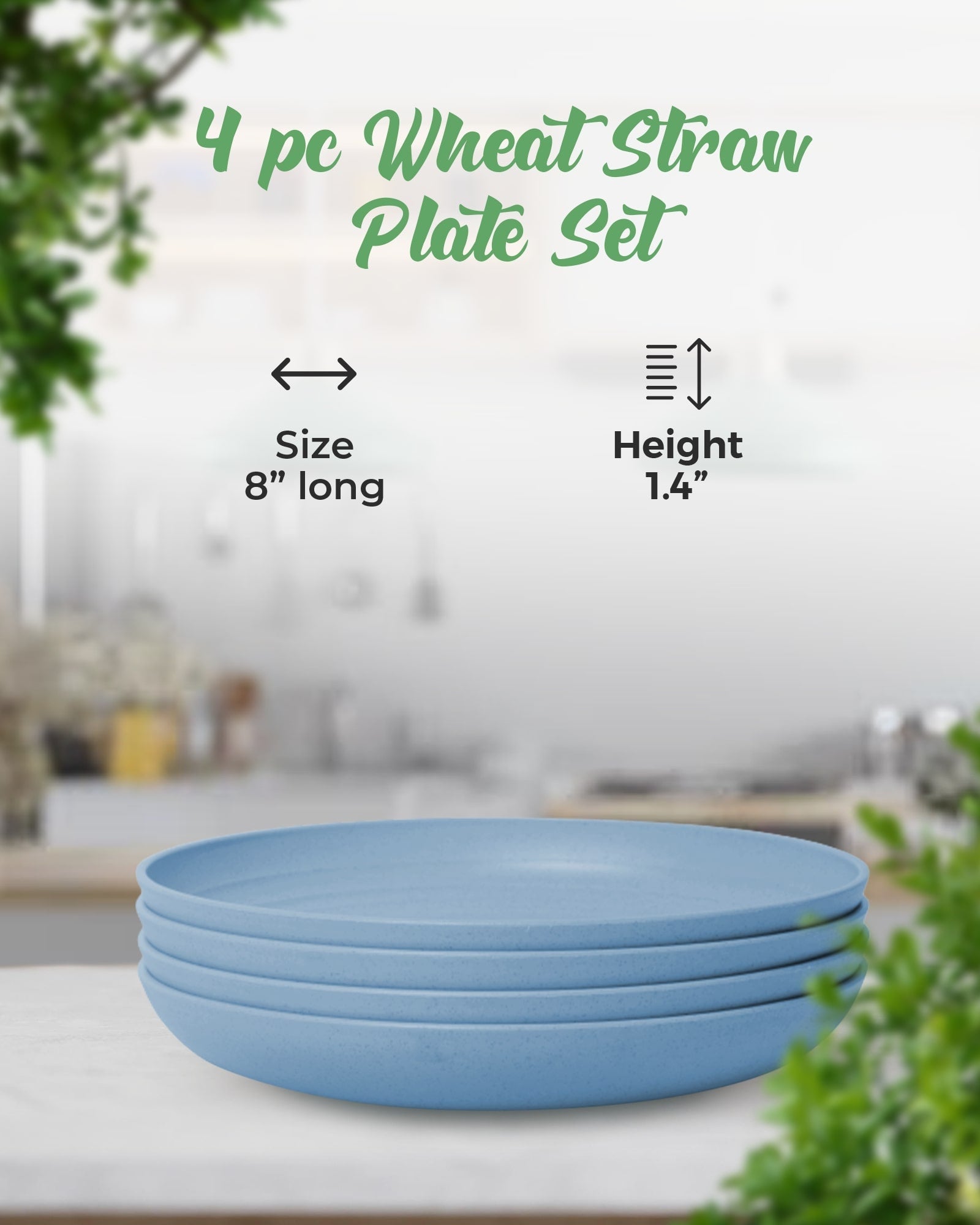 Eco-Friendly Plates Sets - Concordia Style Boutique