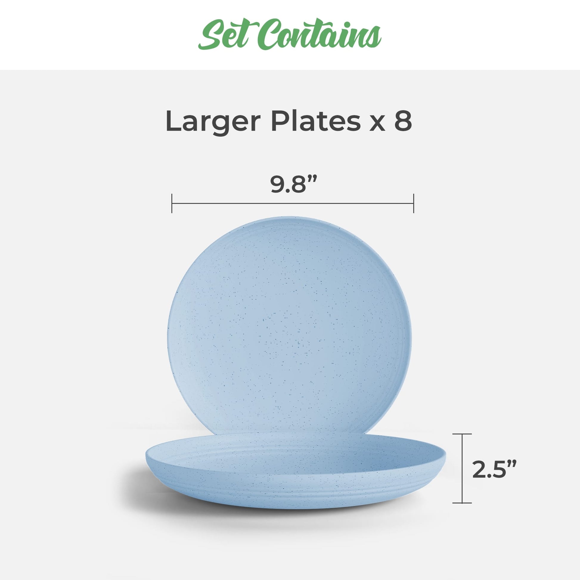 Eco-Friendly Plates Sets - Concordia Style Boutique