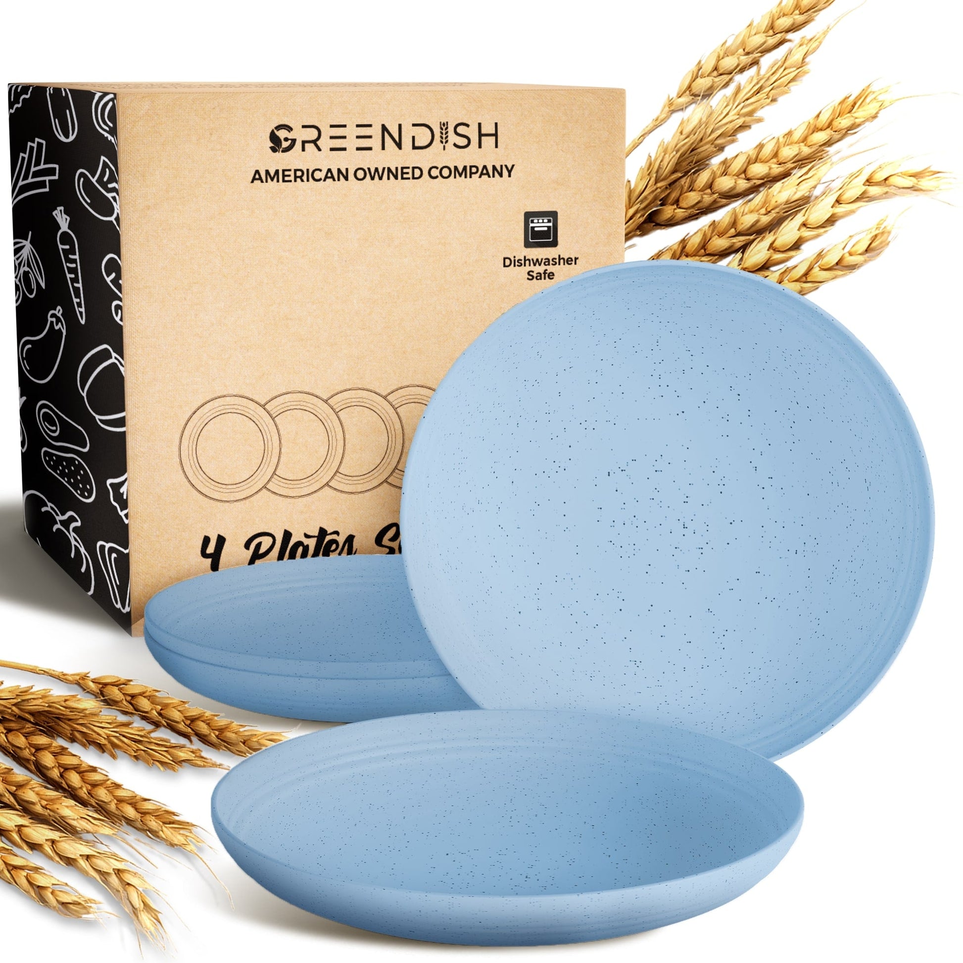 Eco-Friendly Plates Sets - Concordia Style Boutique