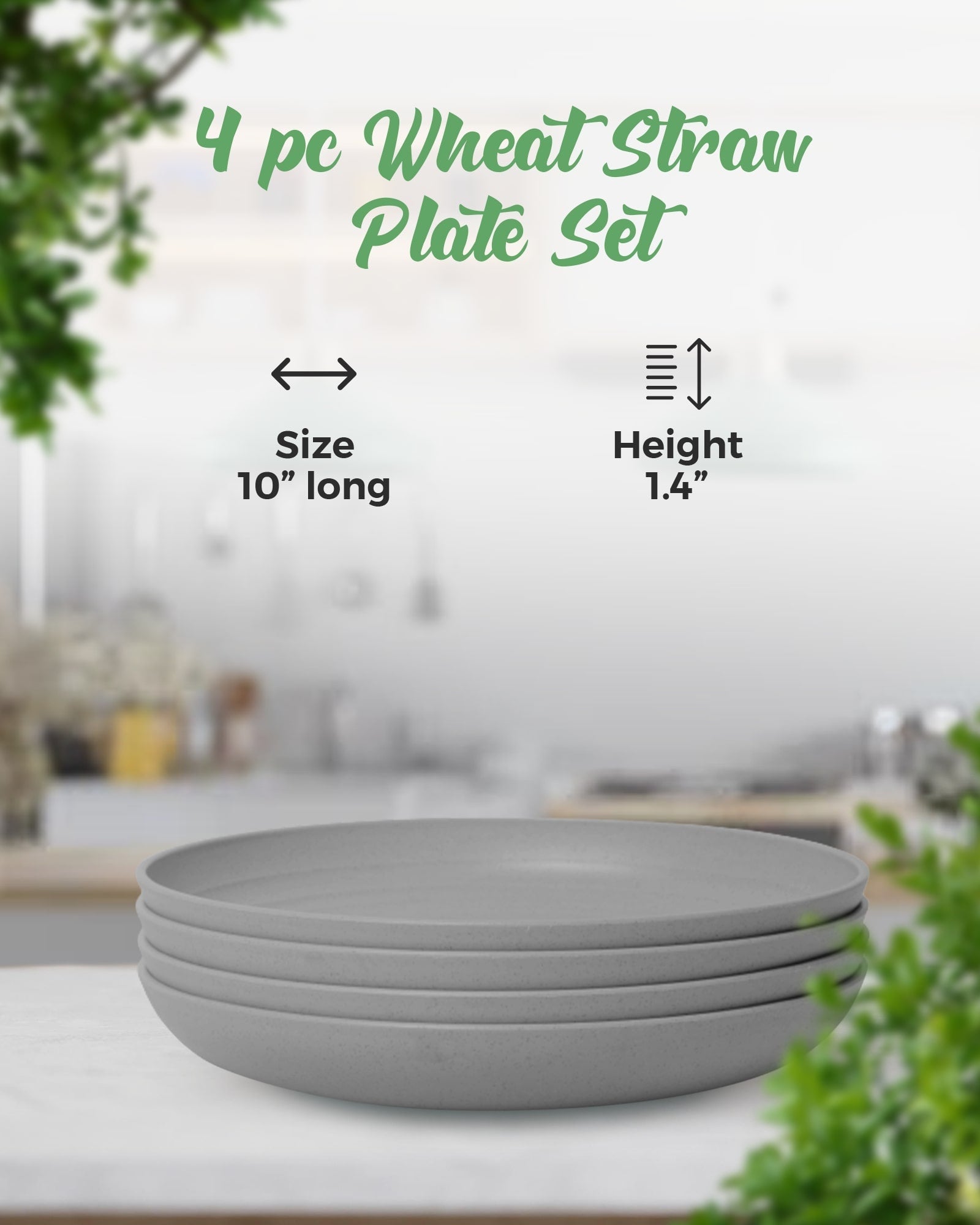 Eco-Friendly Plates Sets - Concordia Style Boutique