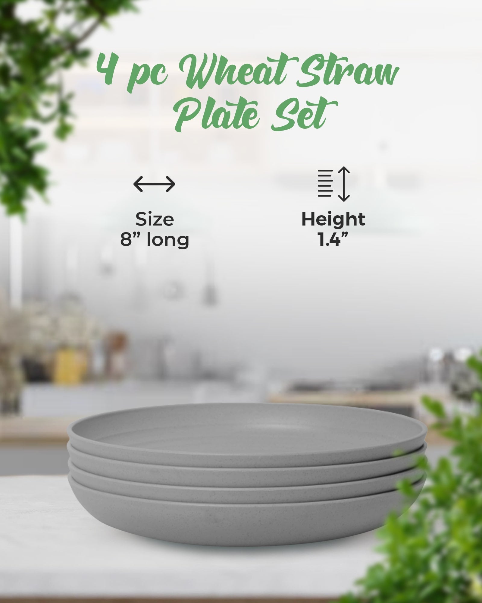 Eco-Friendly Plates Sets - Concordia Style Boutique