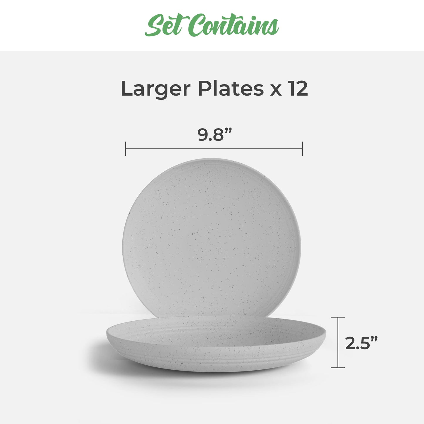 Eco-Friendly Plates Sets - Concordia Style Boutique