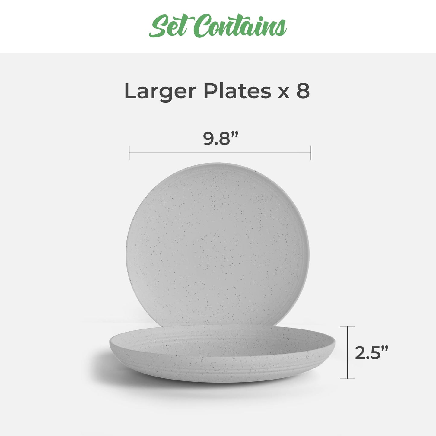 Eco-Friendly Plates Sets - Concordia Style Boutique