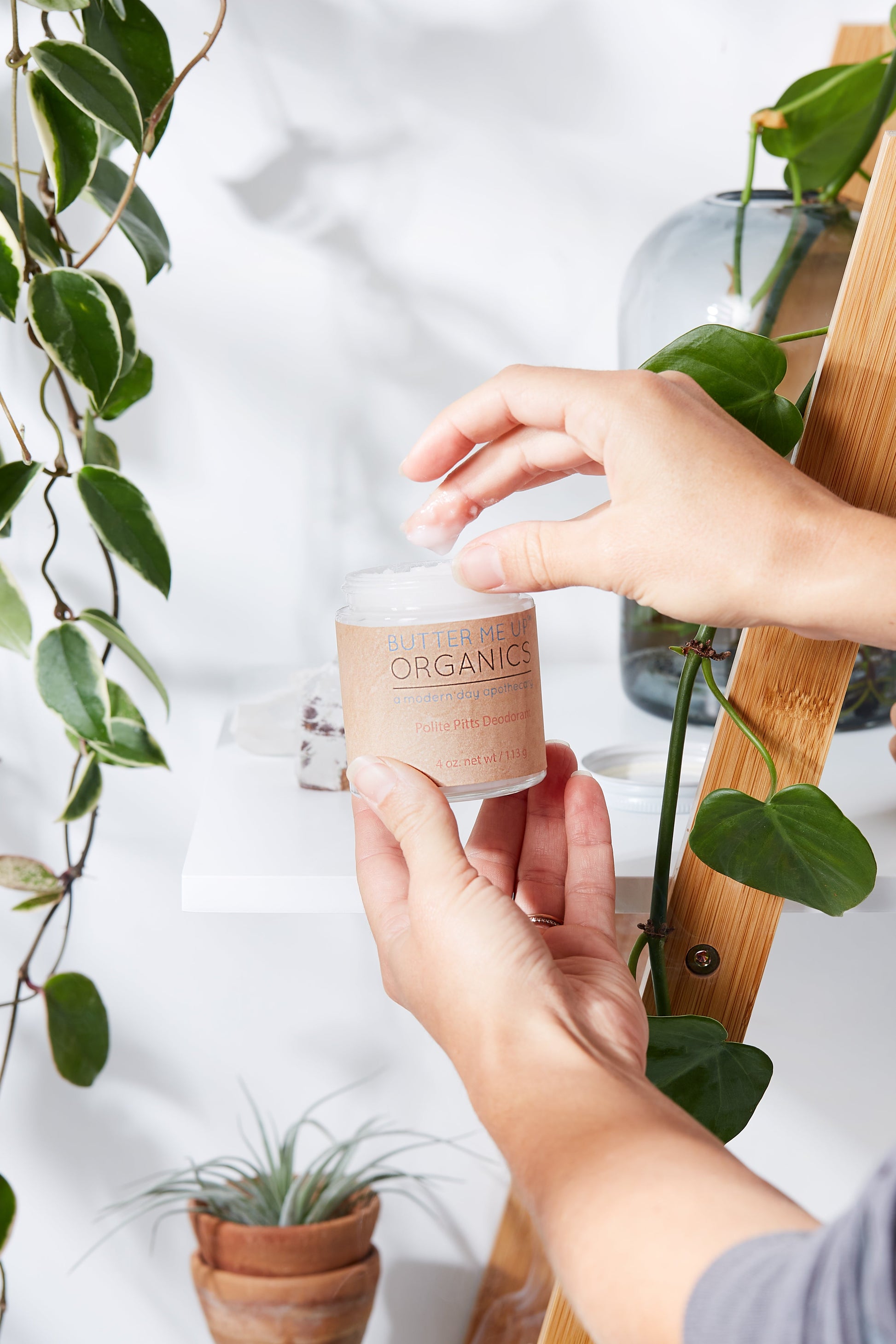 Handmade Organic Deodorant Polite Pitts - Concordia Style Boutique