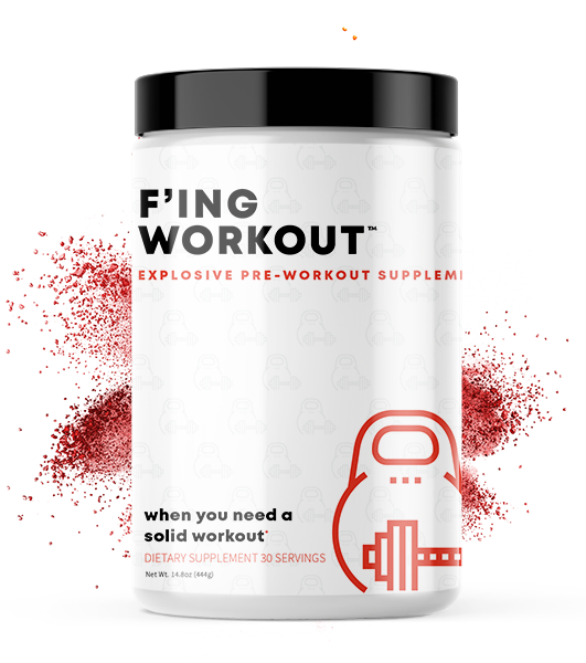 F'ing Nootropic Pre-Workout Supplement - Unleash Your Focus and Power - Concordia Style Boutique
