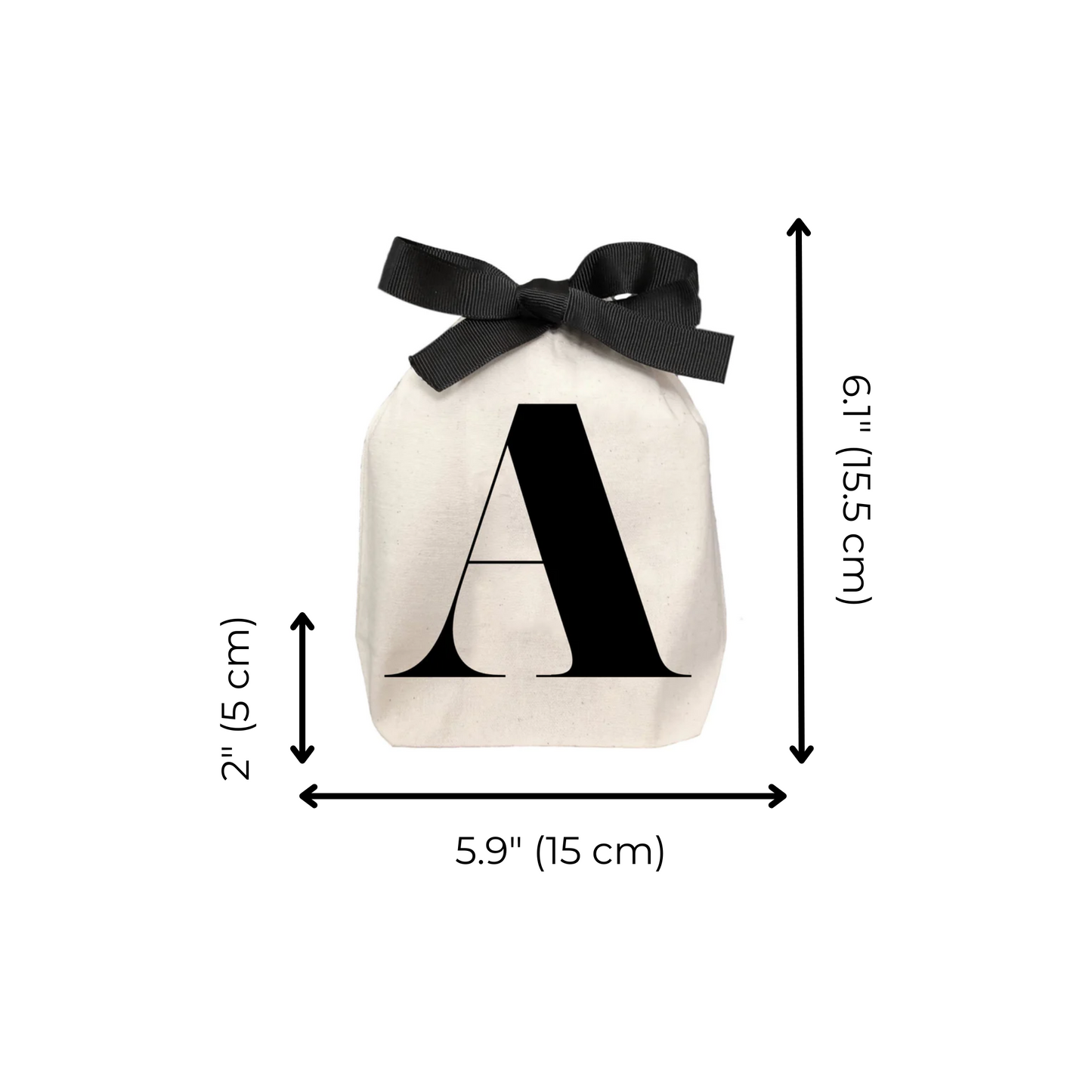 Small Letter Bags Classic, Cream - Concordia Style Boutique