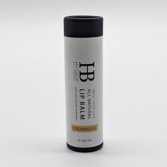 "Hole" Lotta Love Lip Balm - Creamsicle - Premium Lip Balms from Hyssop Beauty Apothecary L.L.C. - Just $8! Shop now at Concordia Style Boutique