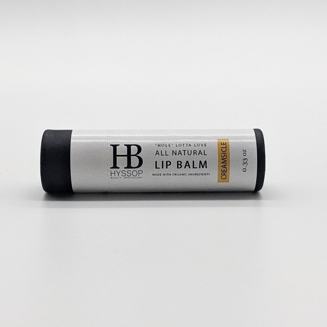 "Hole" Lotta Love Lip Balm - Creamsicle - Premium Lip Balms from Hyssop Beauty Apothecary L.L.C. - Just $8! Shop now at Concordia Style Boutique