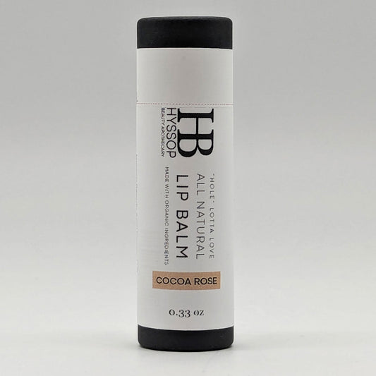 "Hole" Lotta Love Lip Balm - Cocoa Rose - Premium Lip Balms from Hyssop Beauty Apothecary L.L.C. - Just $8! Shop now at Concordia Style Boutique