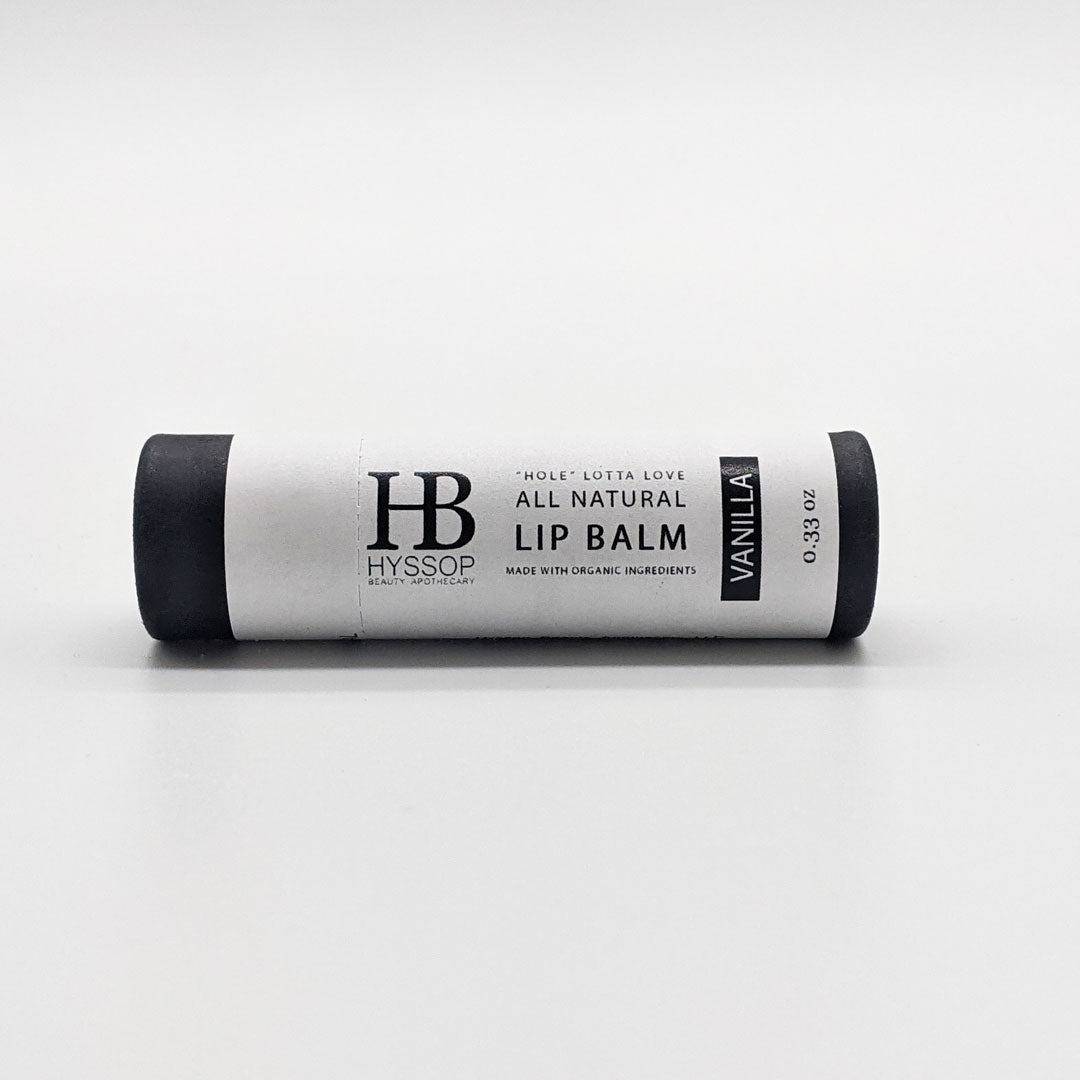 "Hole" Lotta Love Lip Balm - Vanilla - Premium Lip Balms from Hyssop Beauty Apothecary L.L.C. - Just $8! Shop now at Concordia Style Boutique