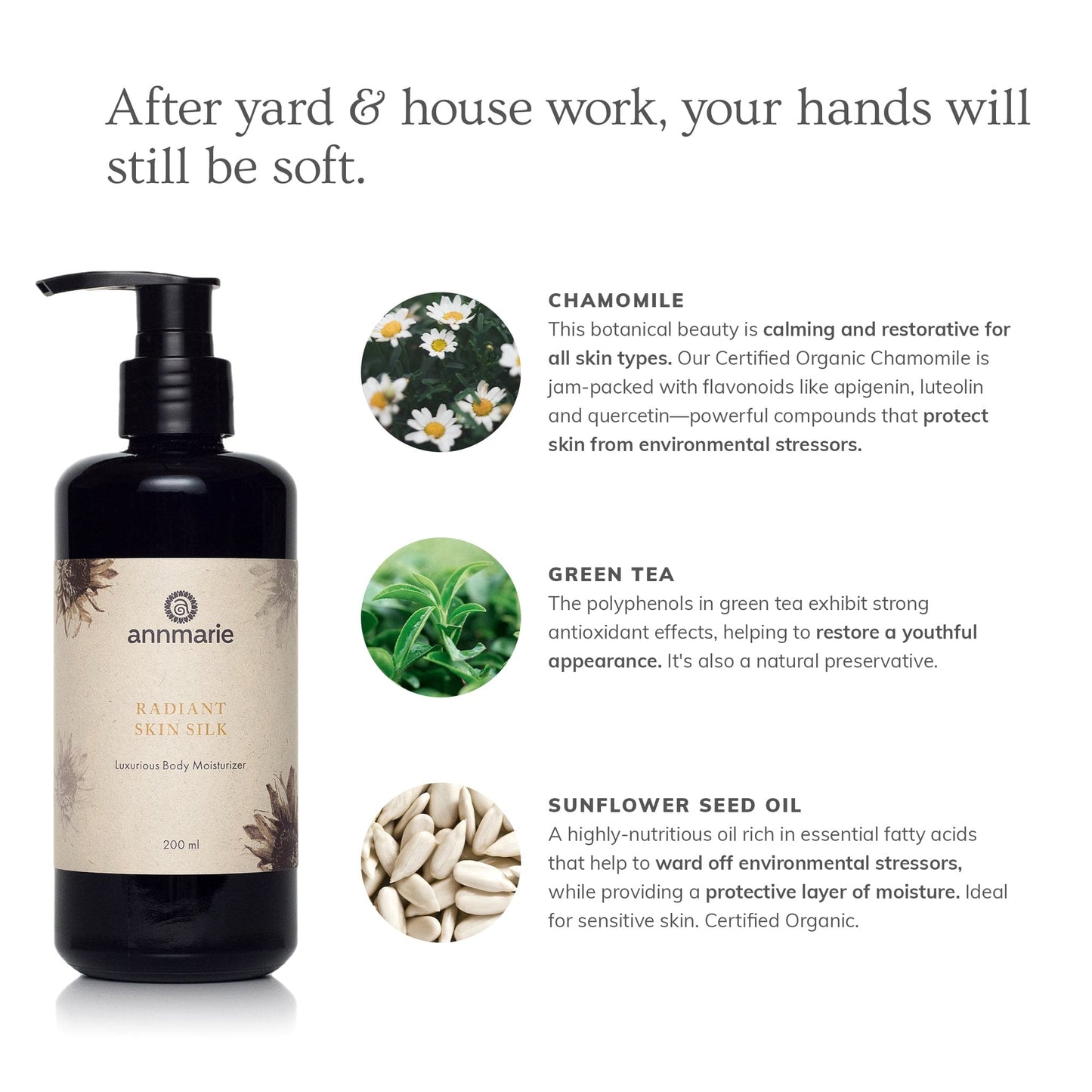 Radiant Skin Silk Body Lotion (200ml)- Collective - Concordia Style Boutique