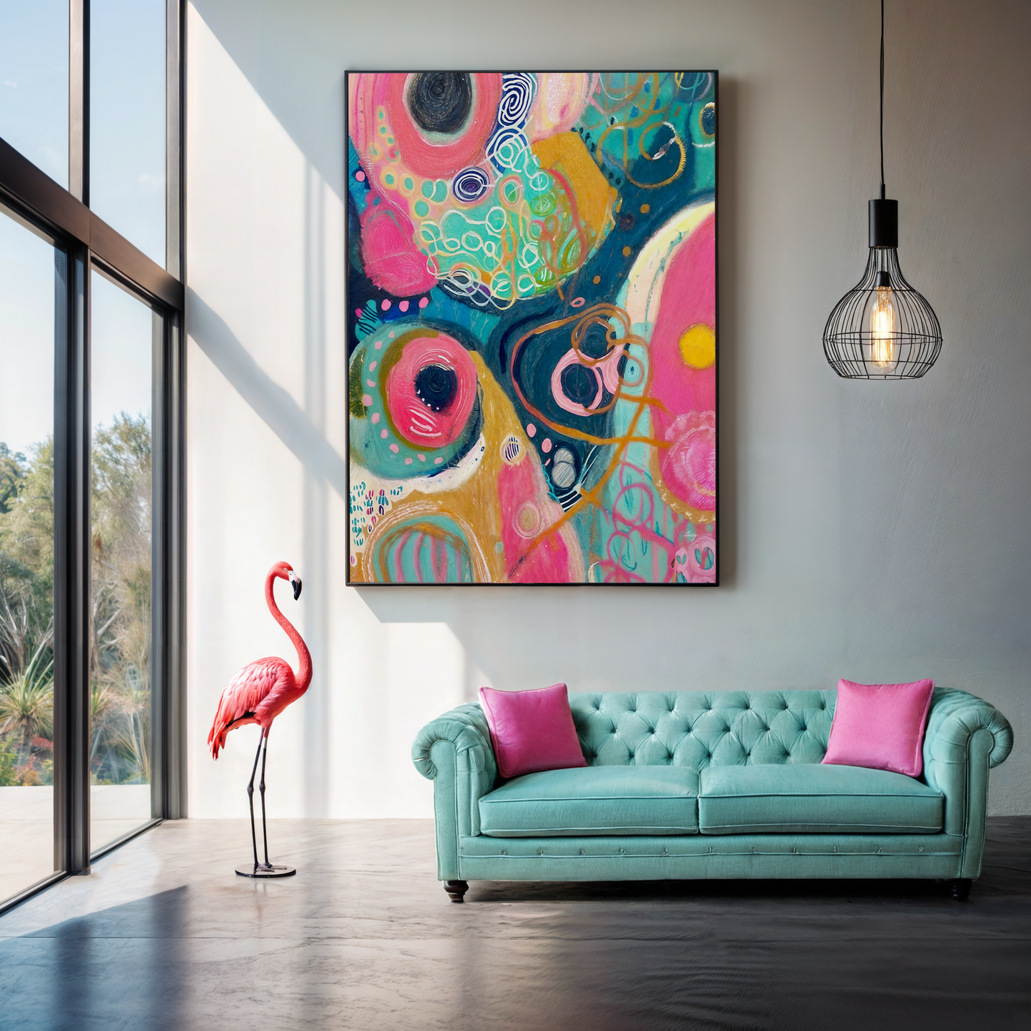 Canvas Print: "Psychedelic Rhapsody"