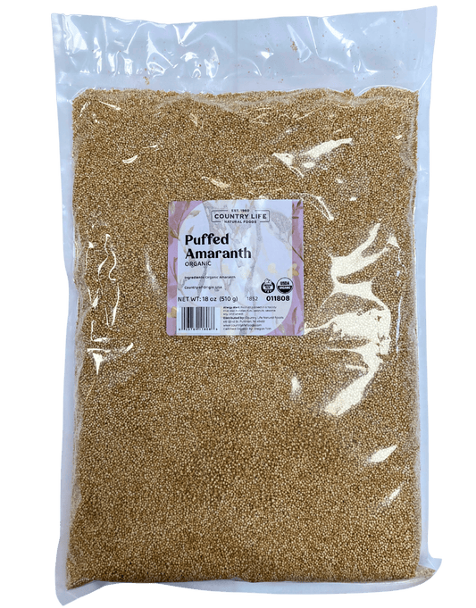 Puffed Amaranth, Organic - Concordia Style Boutique
