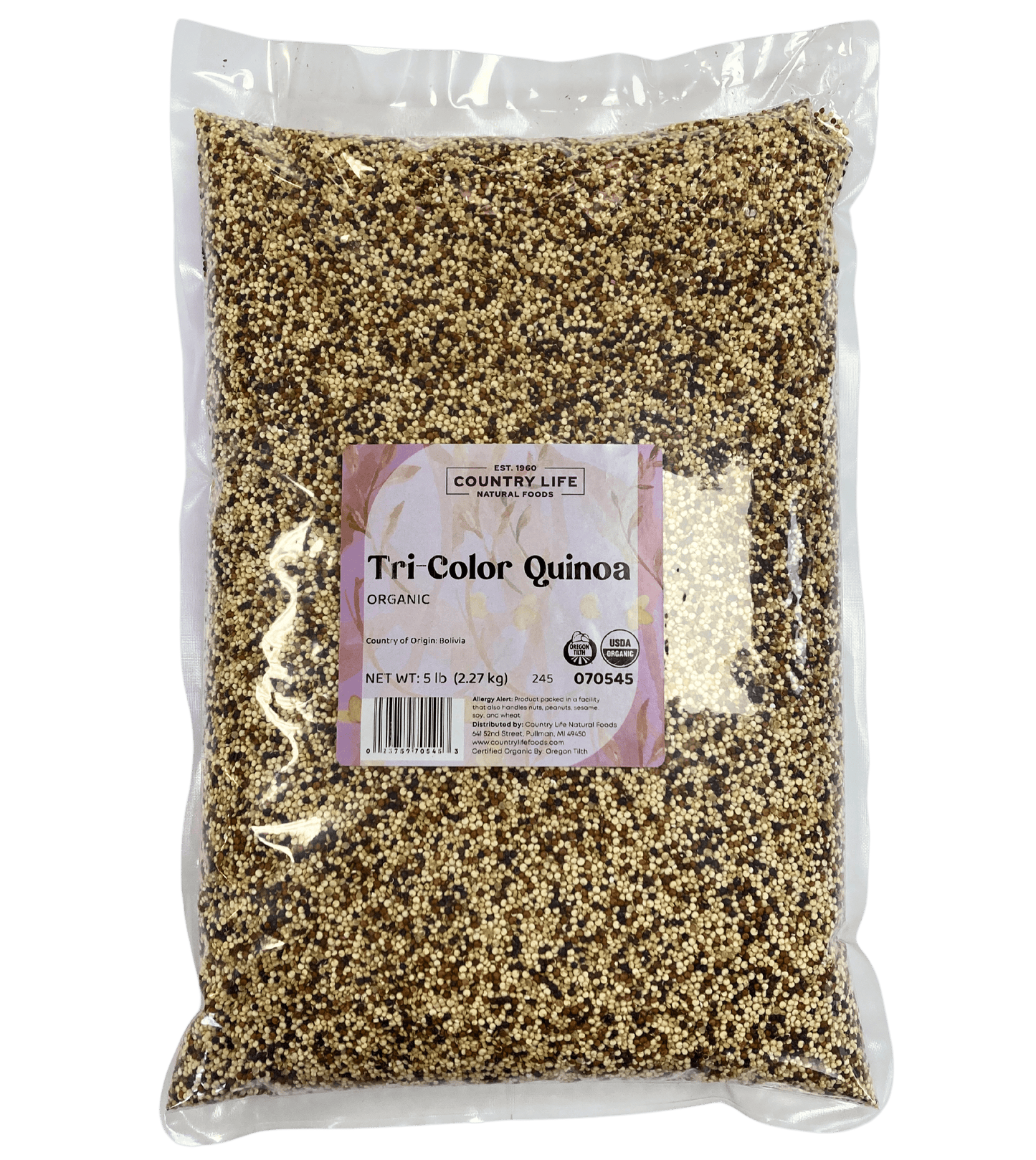 Quinoa, Tri-Color, Organic - Concordia Style Boutique