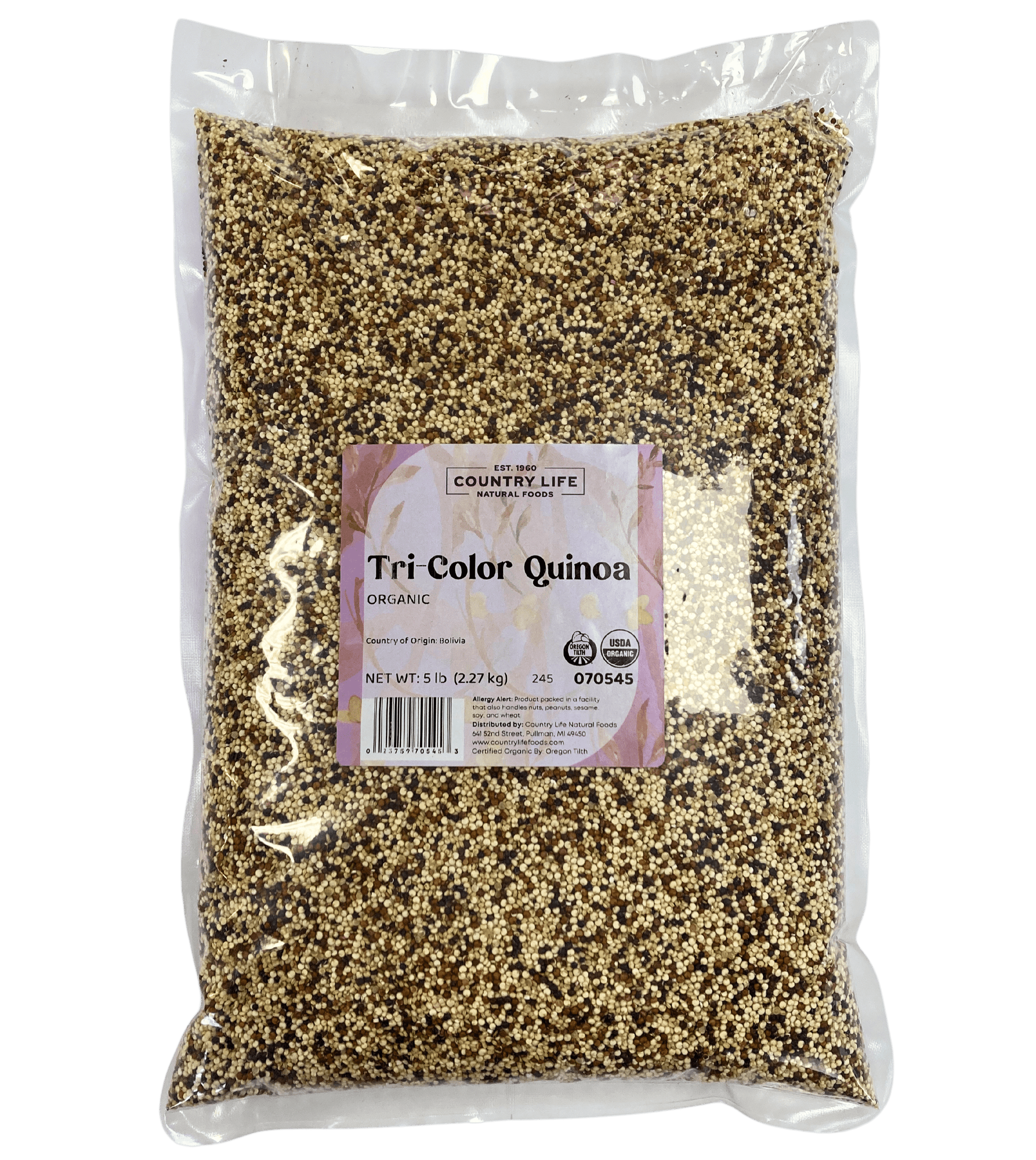 Quinoa, Tri-Color, Organic - Concordia Style Boutique