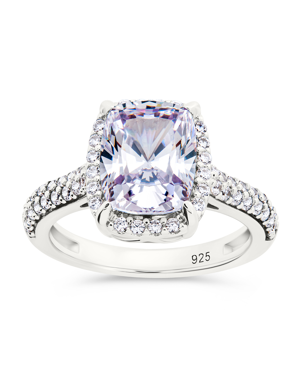 Sterling Silver Jessa CZ Radiant Ring - Concordia Style Boutique