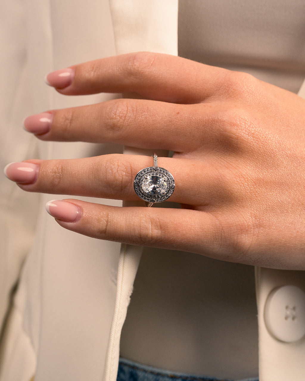 Sterling Silver Cohen CZ Ring - Concordia Style Boutique