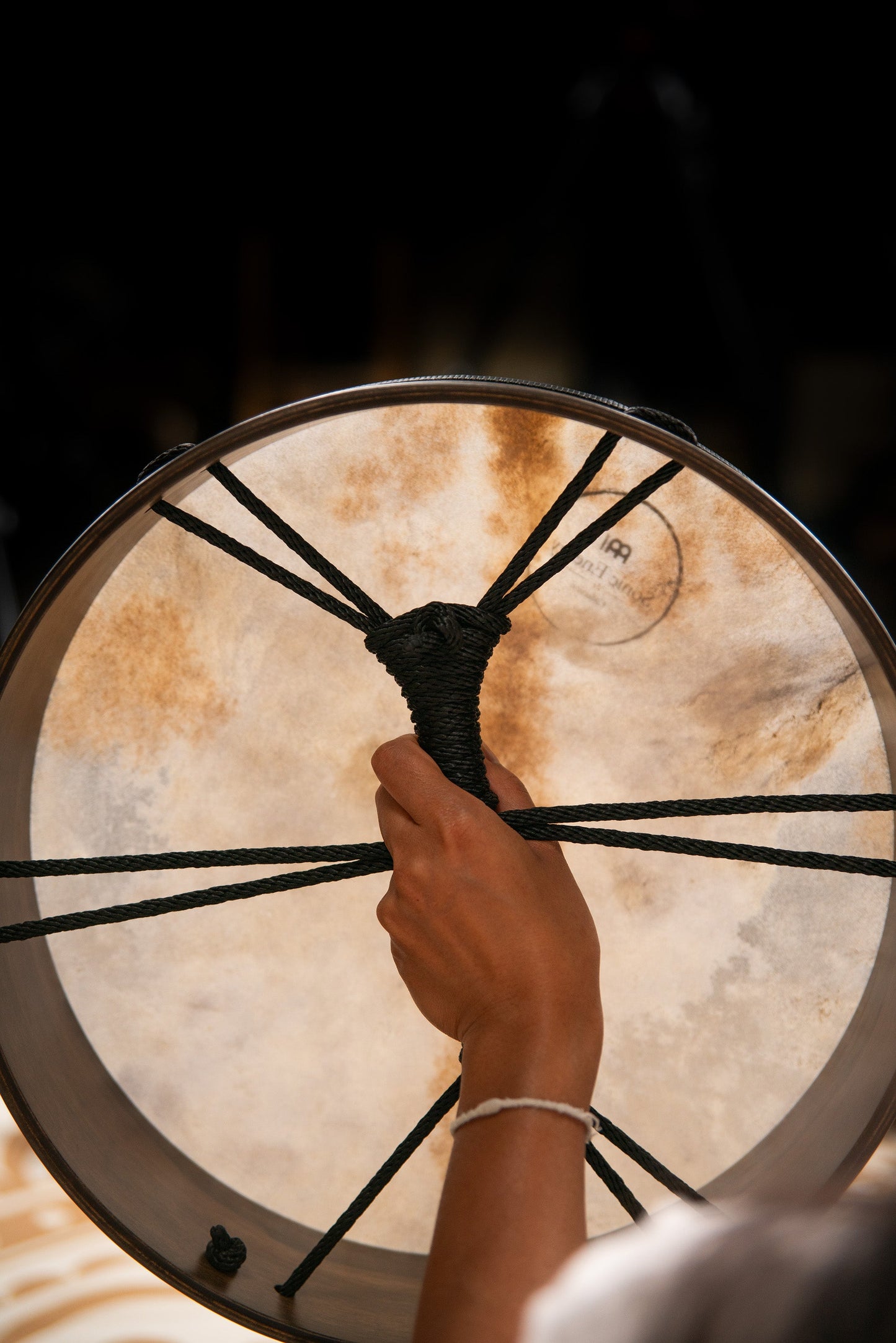 14" Ritual Drum, Goat Head