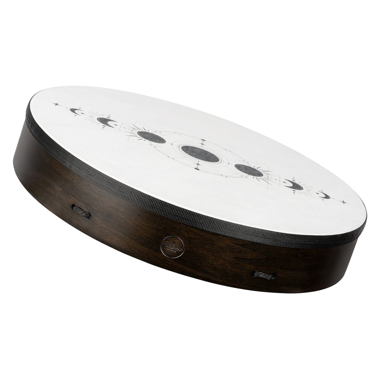 20" Ritual Drum, Moon Phases, True Feel Synthetic Head