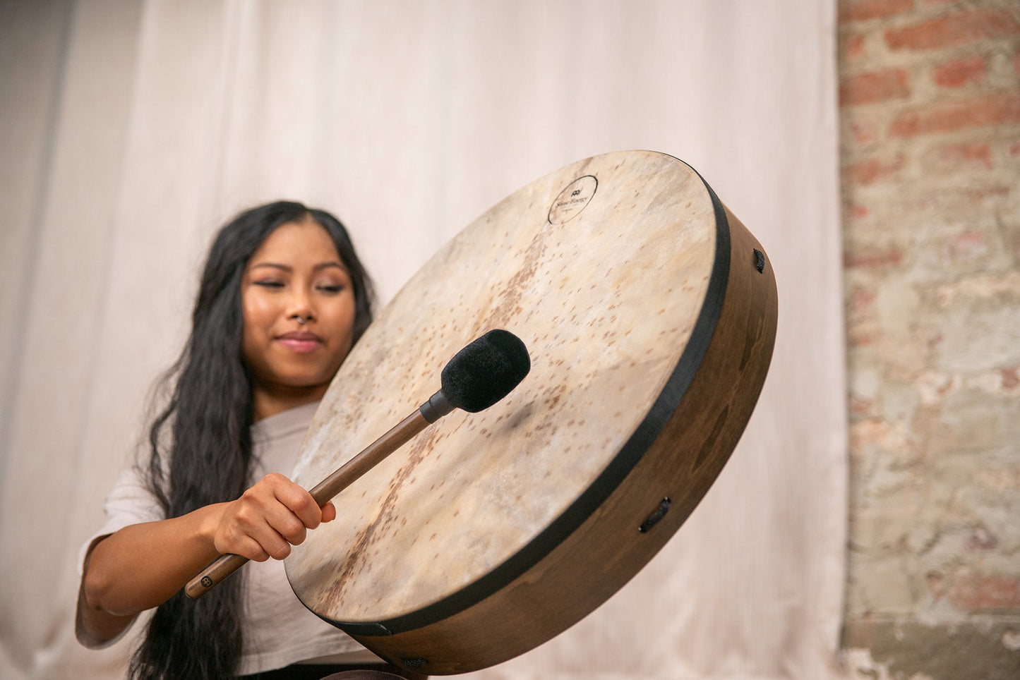 20" Ritual Drum, Goat Head
