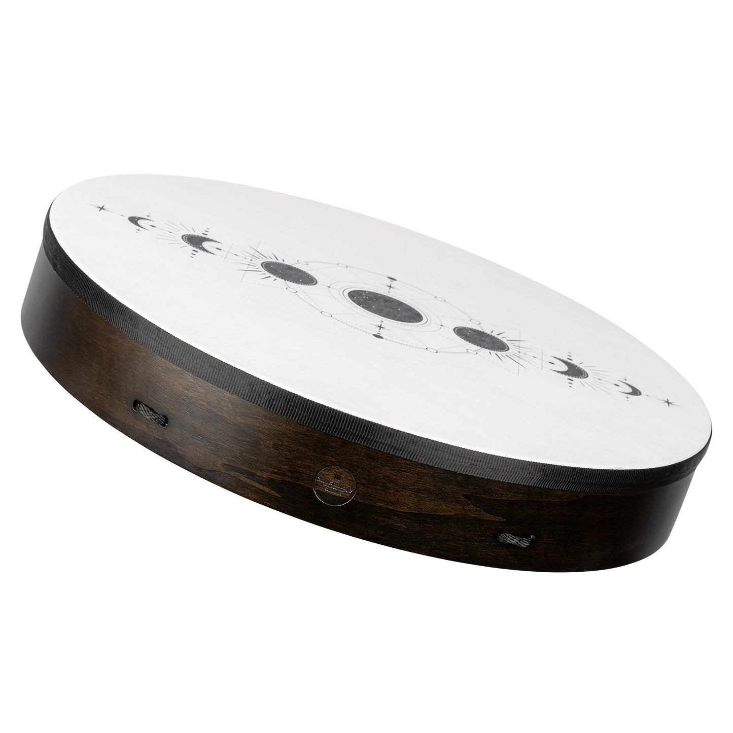 22" Ritual Drum, Moon Phases, True Feel Synthetic Head