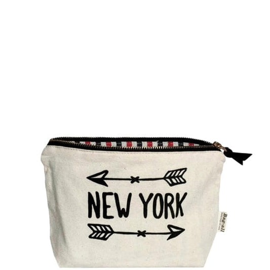 New York Arrow Pouch, Cream - Concordia Style Boutique