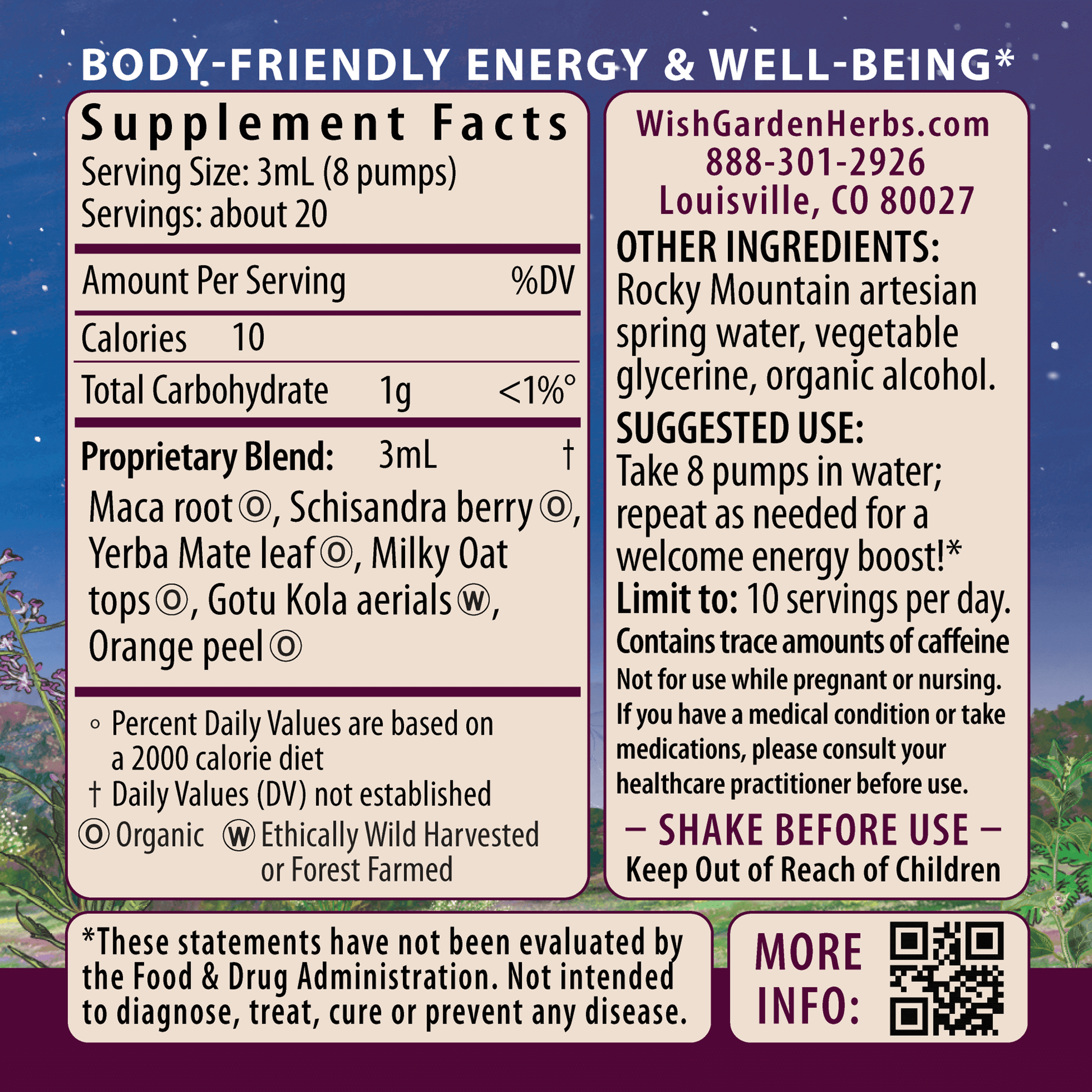 Rise & Energize Daily Energy Boost - Concordia Style Boutique