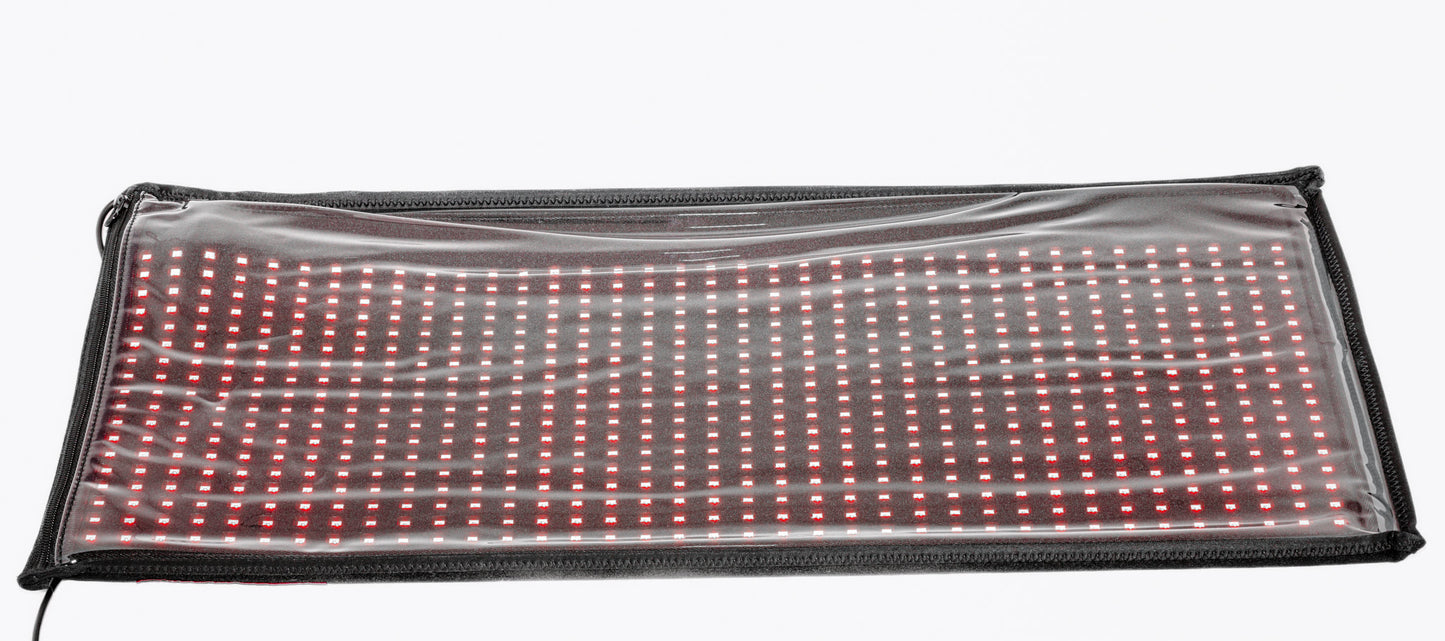 Large Red Light Therapy Pad – 27" x 11" with 1,998 LEDs for Pain Relief & Recovery