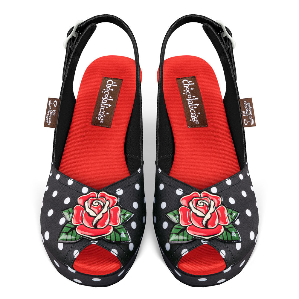 Chocolaticas® Rockabilly Women's Sandal - Concordia Style Boutique