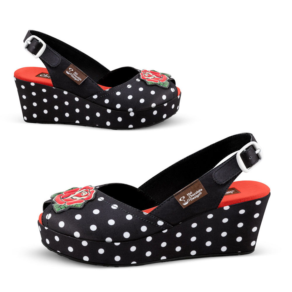 Chocolaticas® Rockabilly Women's Sandal - Concordia Style Boutique