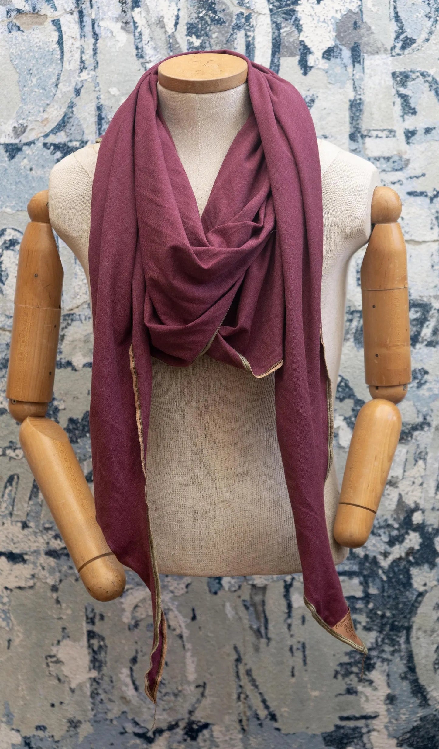 Mulberry Heathered Snuggles Scarf