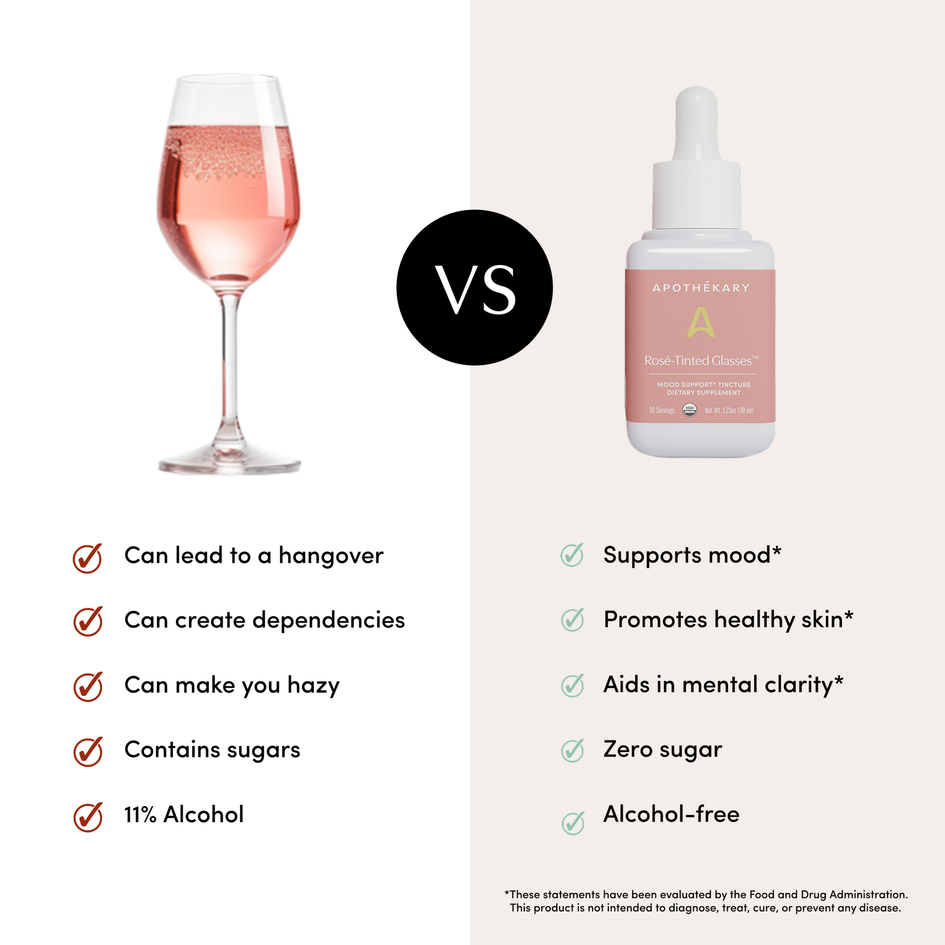 Rosé-Tinted Glasses™ - Concordia Style Boutique