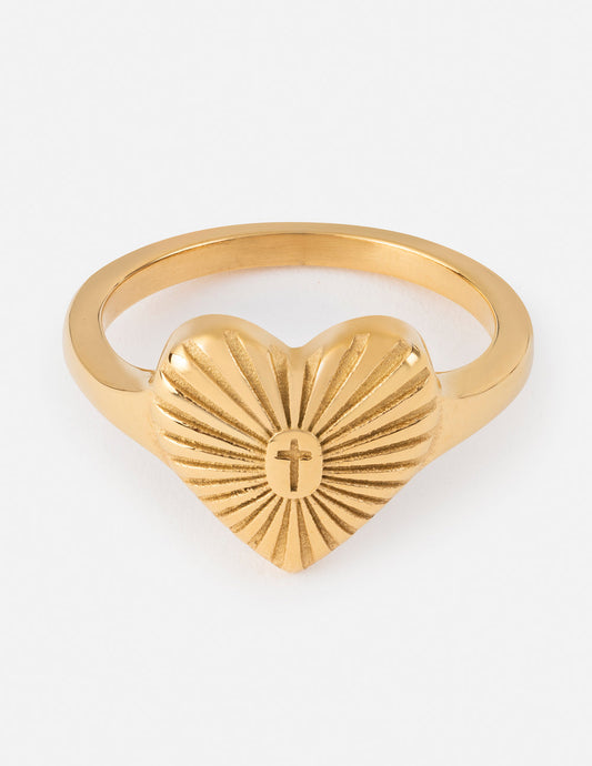 Radiant Heart Ring - Concordia Style Boutique