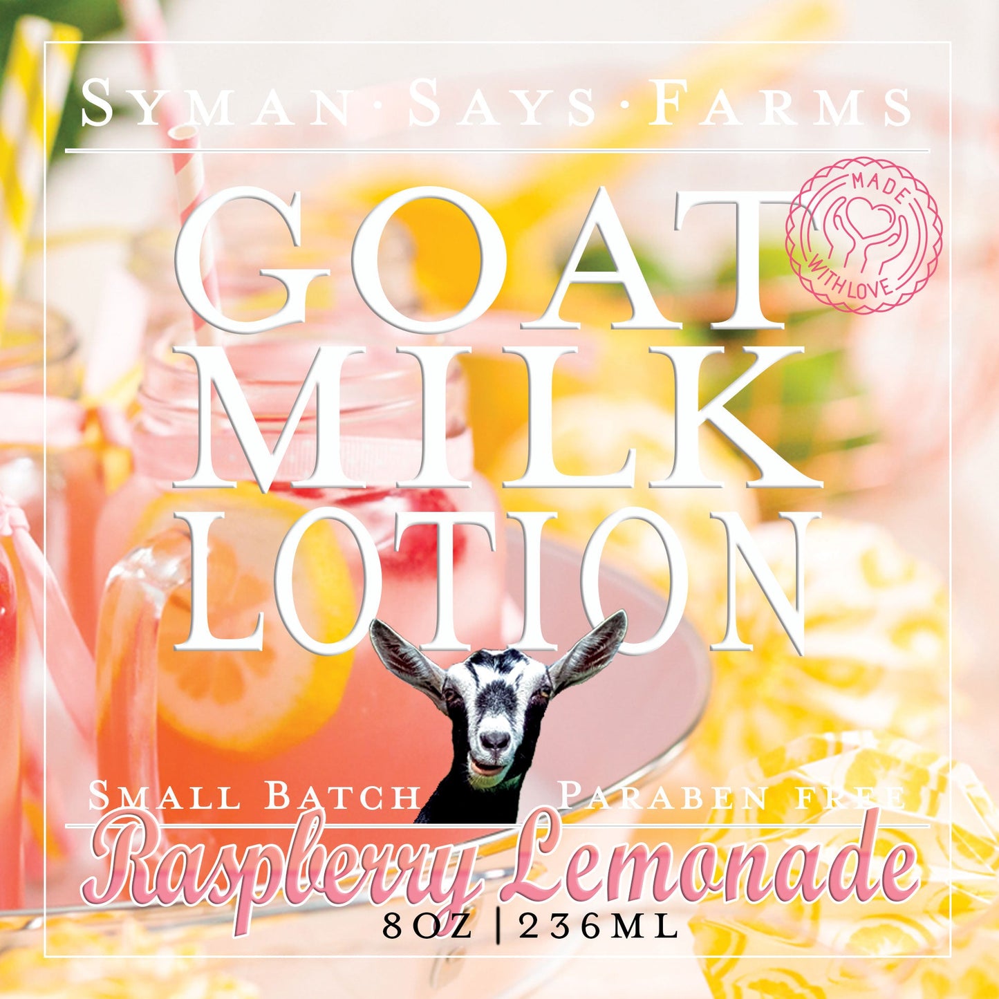 Raspberry Lemonade | Goat Milk Lotion