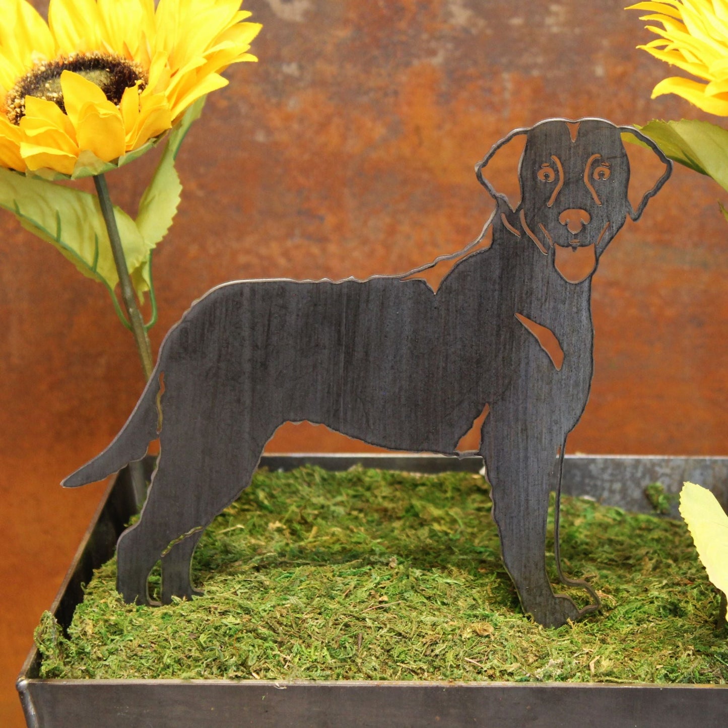 Chesapeake Bay Retriever Metal Art – Handmade Steel Dog Silhouette