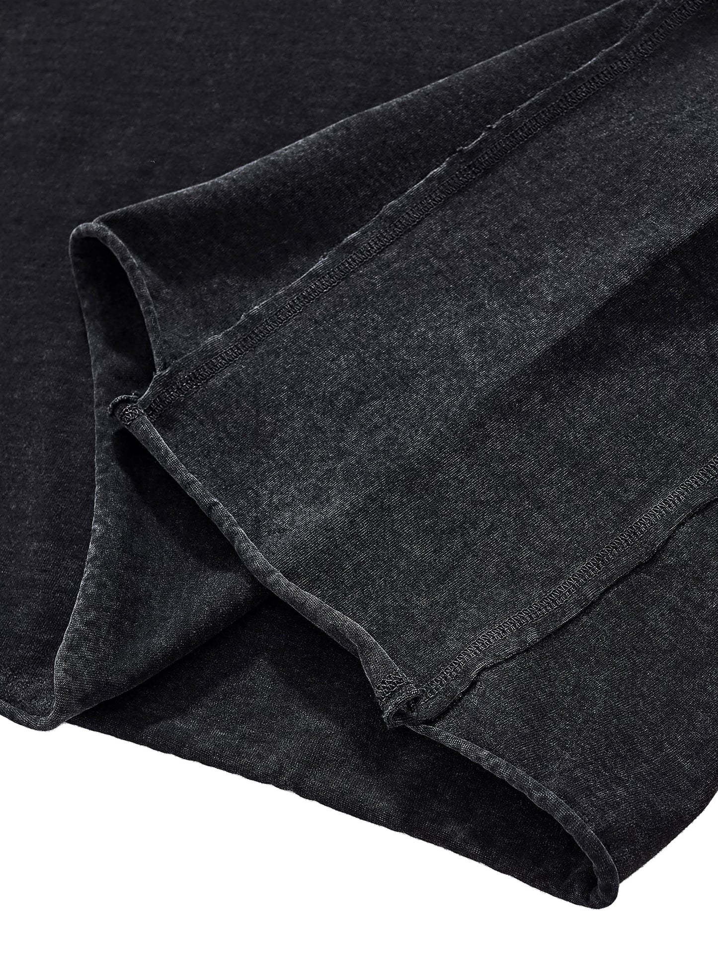 Contraband Raw Edge Boxy Tee