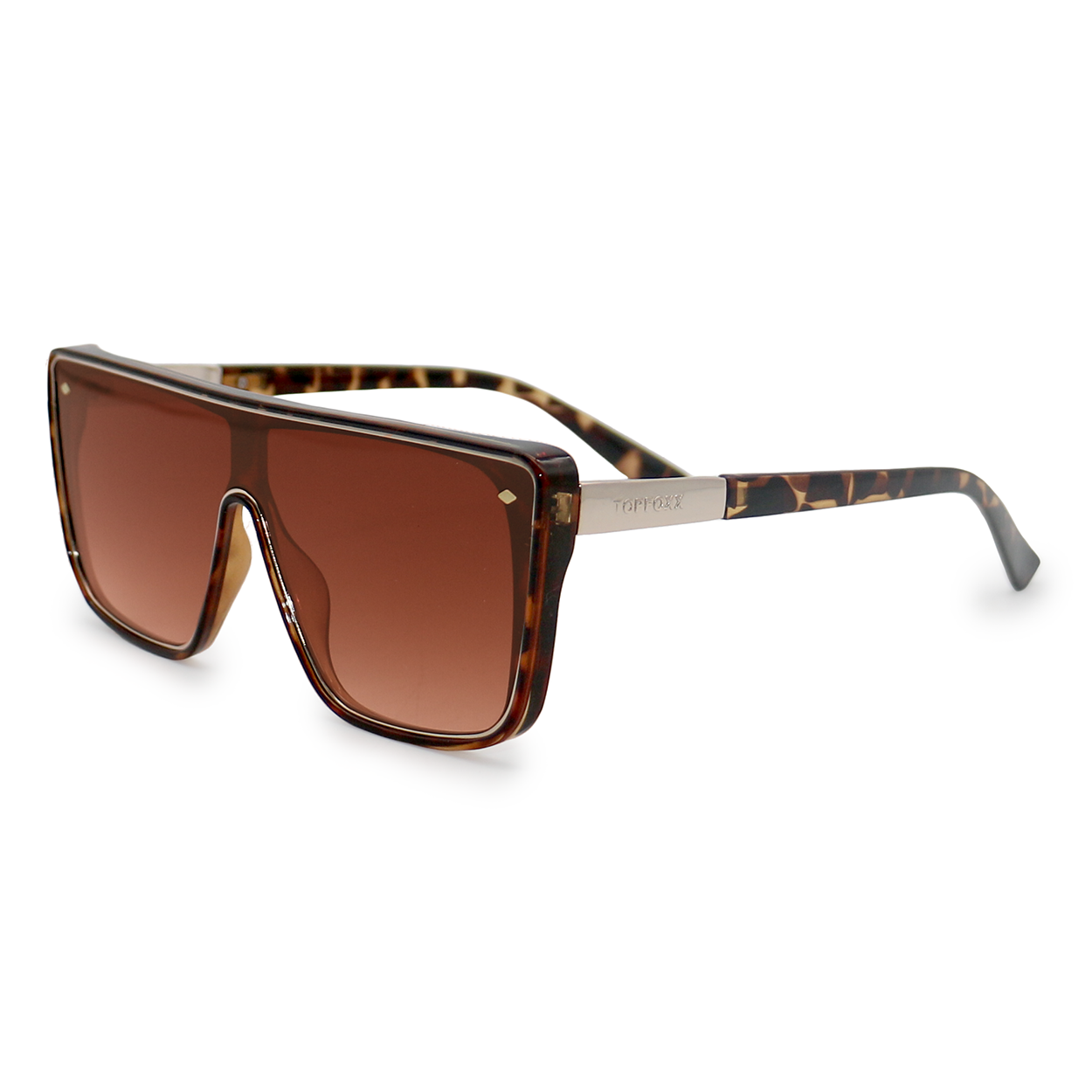 Sustainable Rayz - Limited Edition Tortoise Squared Sunglasses - Concordia Style Boutique