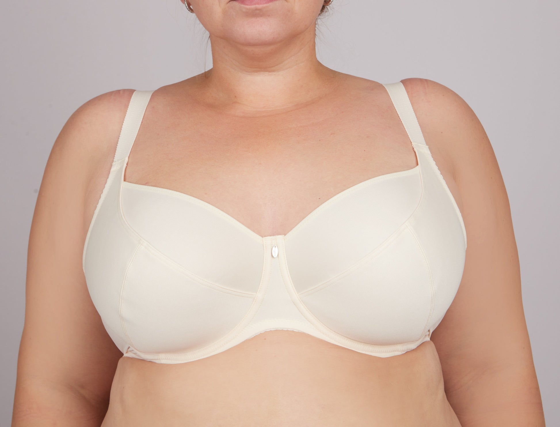 Bra Milavitsa 105910 - Underwired, Triple Segment, Fixed Straps - Concordia Style Boutique