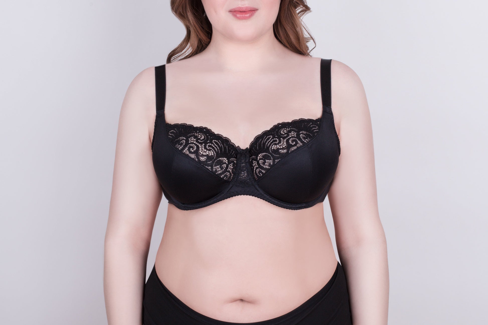 Bra Milavitsa 112830 - Elastic Lace, Underwired with Triple Segment Cups - Concordia Style Boutique