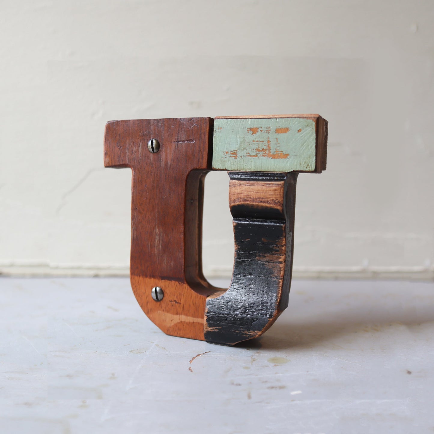 Reclaimed Wooden Letters