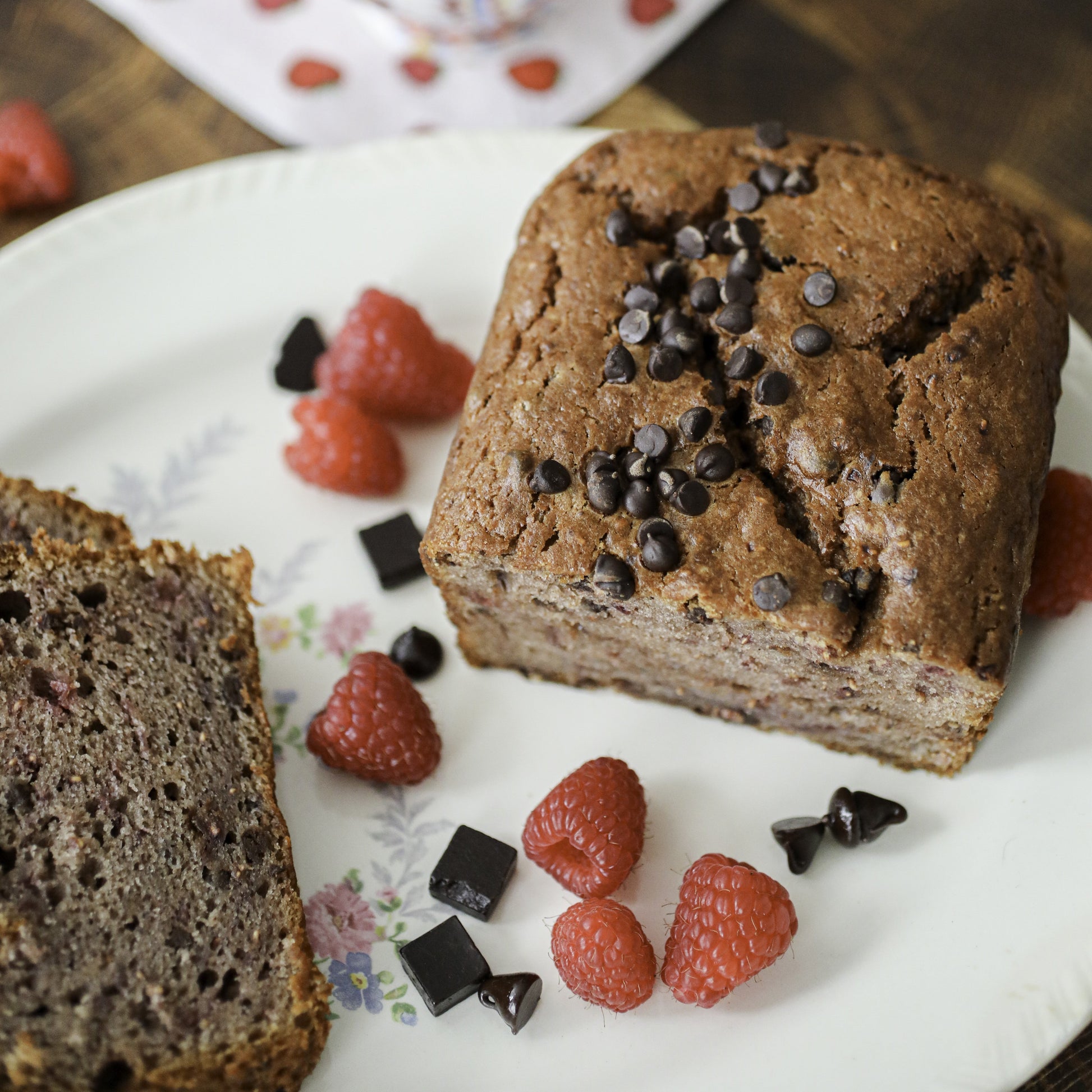 Red Raspberry Chocolate Cake - Gluten Free - Concordia Style Boutique