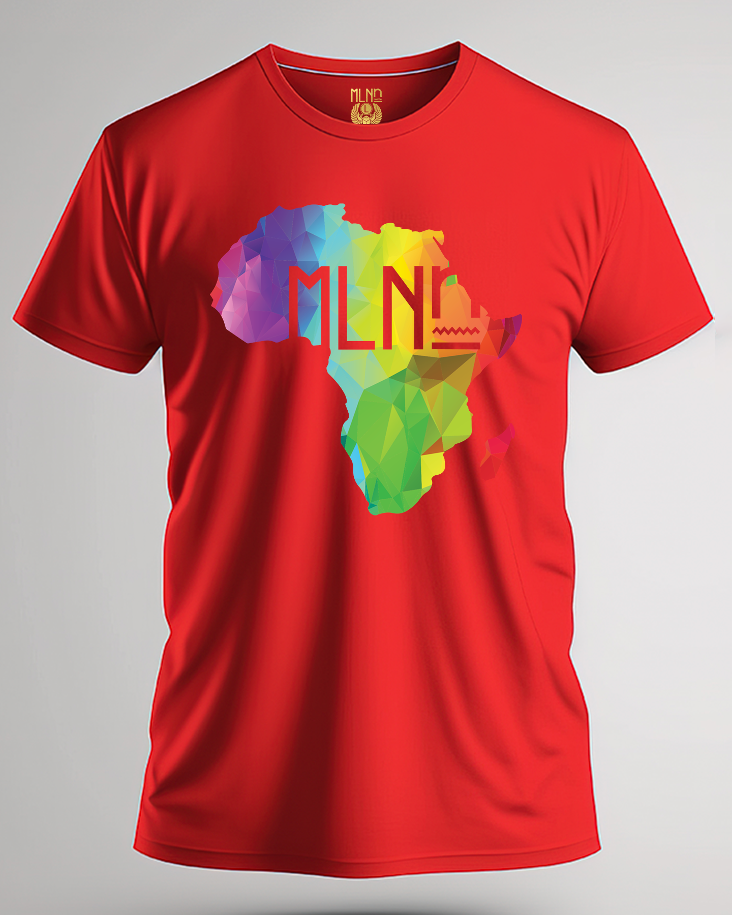 MLNn Africa LOGO Prismatic T-Shirt - Concordia Style Boutique