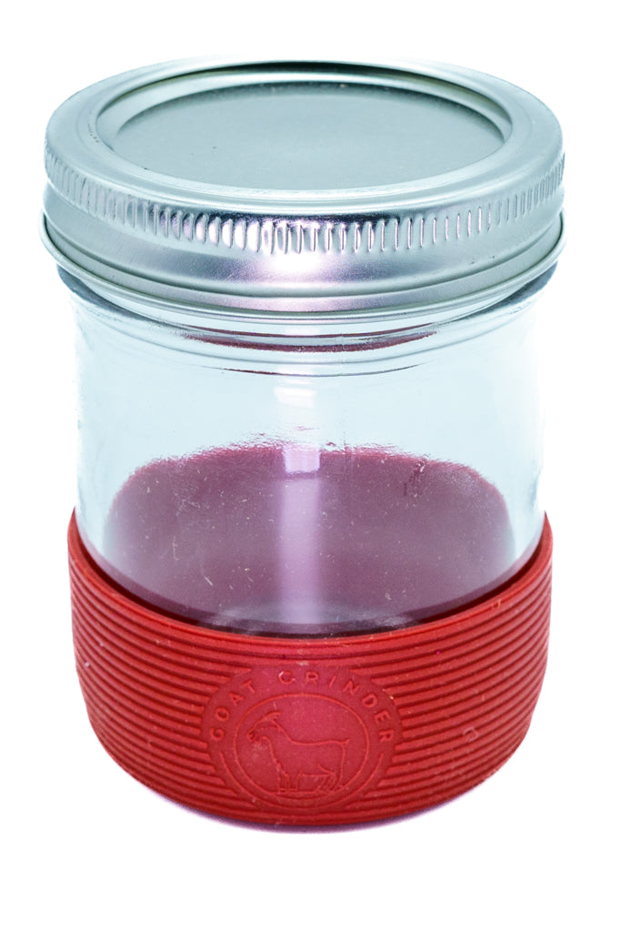 8oz Plain Herb Storage JAR, Lid, and SHADE - Concordia Style Boutique