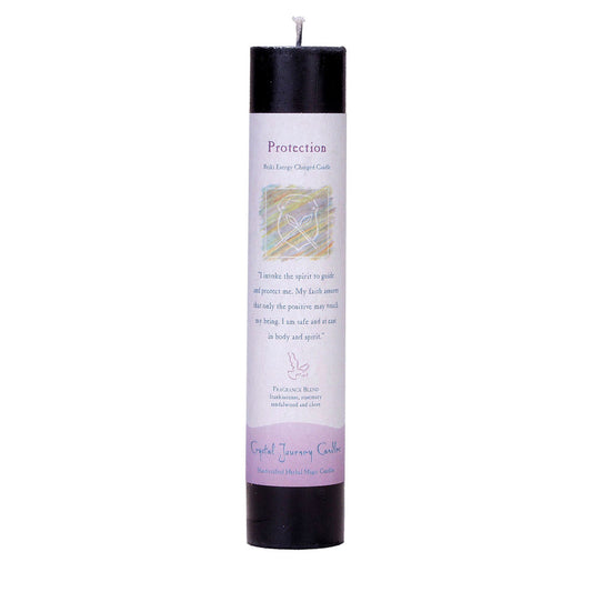 Reiki Herbal Pillar Candle Protection - Concordia Style Boutique