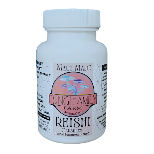 Reishi Mushroom Extract Capsules