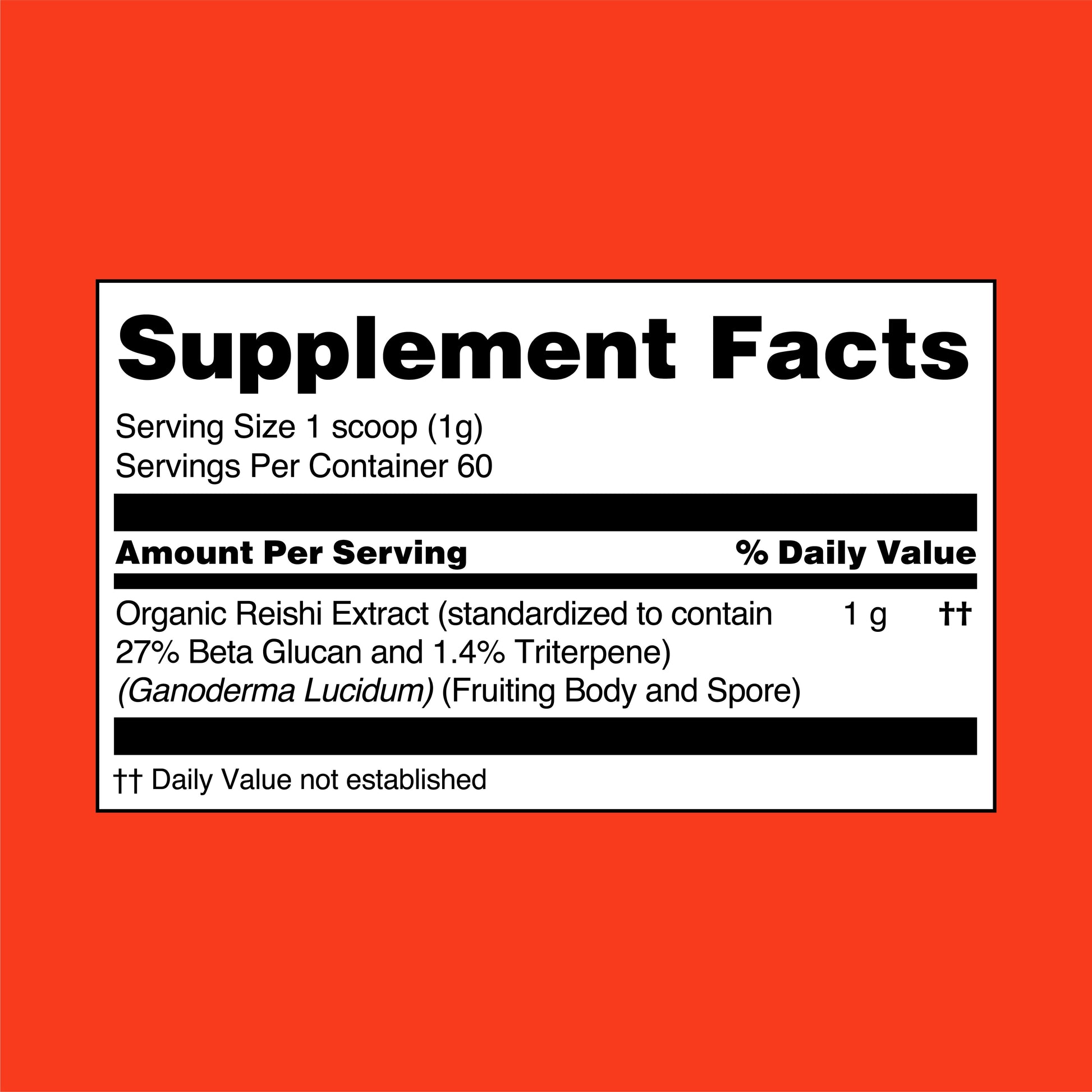 Reishi Mushroom Extract Powder - Concordia Style Boutique