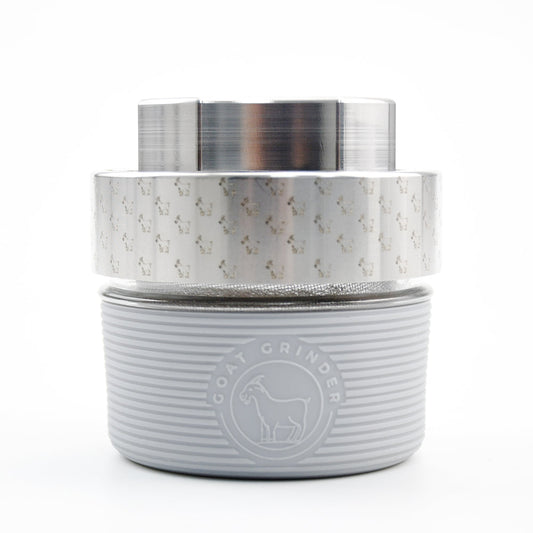 4 Piece Stainless Steel Herb Grinder | AITH v.I – OG - Repeat Pattern - Concordia Style Boutique