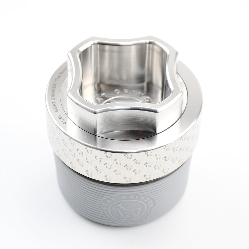 4 Piece Stainless Steel Herb Grinder | AITH v.I – OG - Repeat Pattern - Concordia Style Boutique