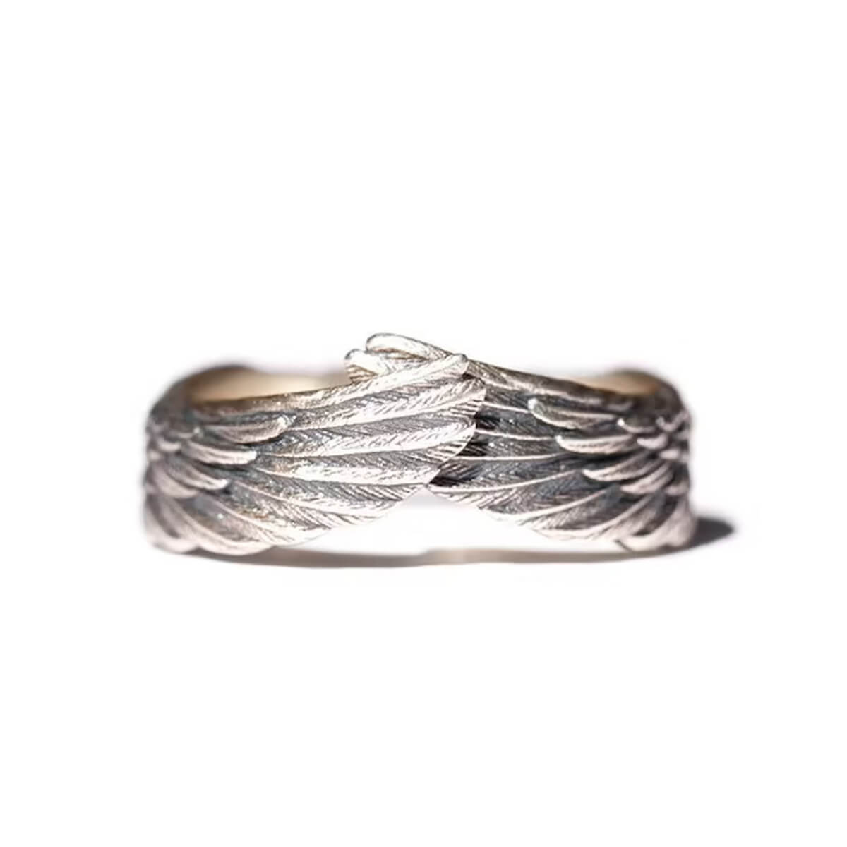 RETRO PUNK ANGEL WING RING (ADJUSTABLE) - Concordia Style Boutique