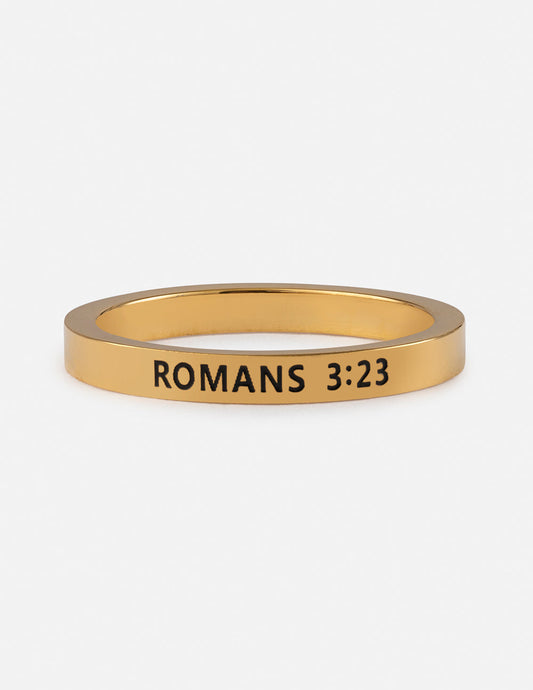 Romans 3:23 Ring - Concordia Style Boutique